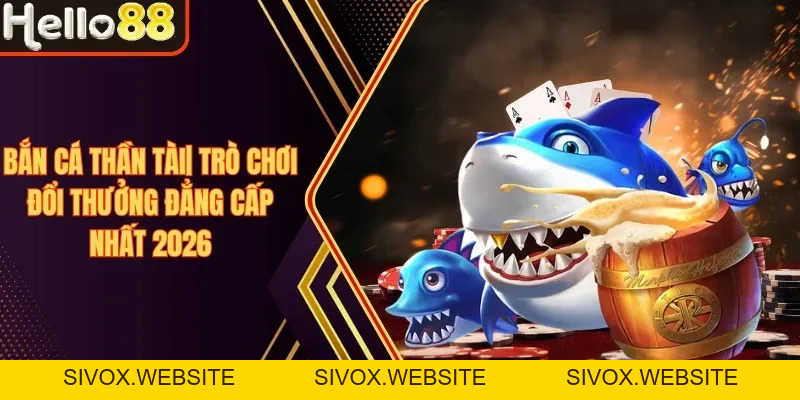 Bắn Cá Thần Tài| Trò Chơi Đổi Thưởng Đẳng Cấp Nhất 2026 - sivox.website